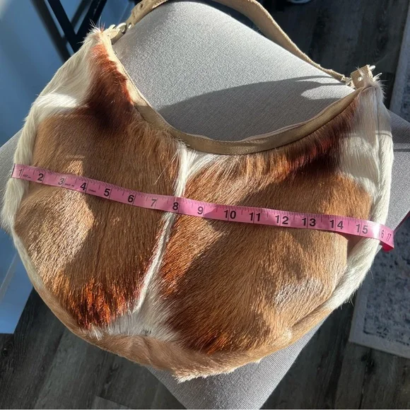 Vintage Christie Springbok (real hide) Shoulder Bag - Picture 7 of 10